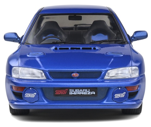 SUBARU IMPREZA 22B 1998 metal model S1807401 Solido 1:18 niebieski