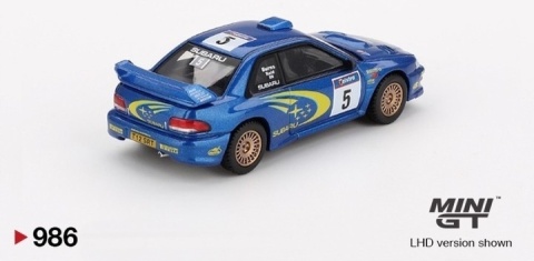 SUBARU IMPREZA WRC99 #5 C.McRae Rajd Australii 1999 MGT00986-L MiniGT 1:64