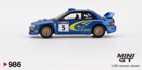SUBARU IMPREZA WRC99 #5 C.McRae Rajd Australii 1999 MGT00986-L MiniGT 1:64