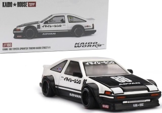 TOYOTA AE86 Sprinter Trueno Kaido Street V1 KAIDO HOUSE KHMG180 MiniGT 1:64