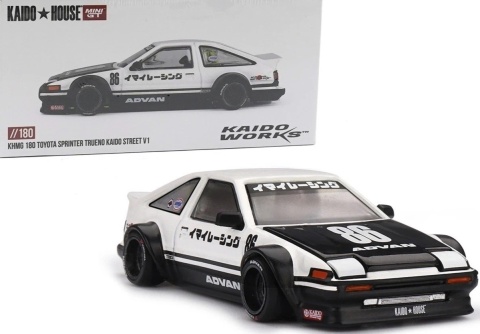 TOYOTA AE86 Sprinter Trueno Kaido Street V1 KAIDO HOUSE KHMG180 MiniGT 1:64