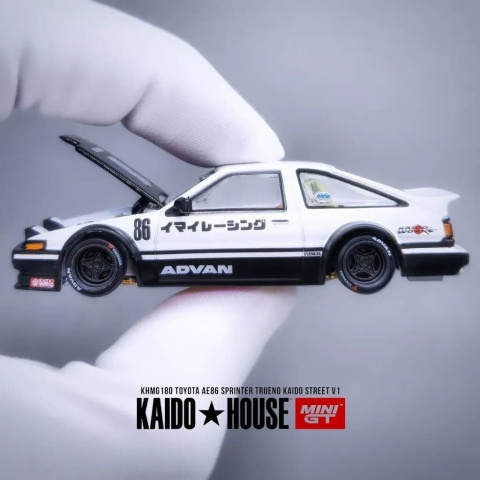 TOYOTA AE86 Sprinter Trueno Kaido Street V1 KAIDO HOUSE KHMG180 MiniGT 1:64