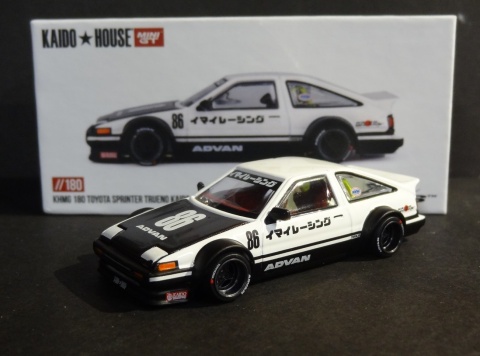 TOYOTA AE86 Sprinter Trueno Kaido Street V1 KAIDO HOUSE KHMG180 MiniGT 1:64
