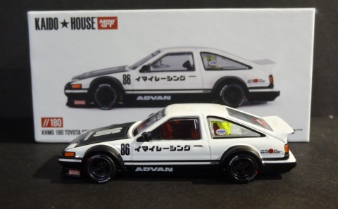 TOYOTA AE86 Sprinter Trueno Kaido Street V1 KAIDO HOUSE KHMG180 MiniGT 1:64