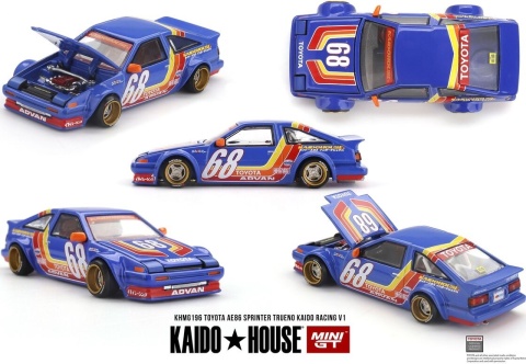 TOYOTA AE86 Sprinter Trueno Kaido Street V1 KAIDO HOUSE KHMG196 MiniGT 1:64