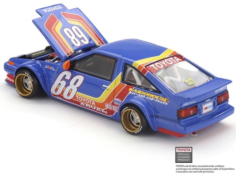 TOYOTA AE86 Sprinter Trueno Kaido Street V1 KAIDO HOUSE KHMG196 MiniGT 1:64