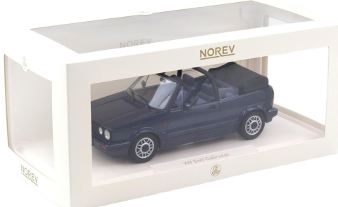 VW Volkswagen Golf Cabriolet Quartett (1992) model 188628 Norev 1:18