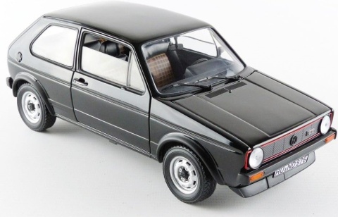 VW Volkswagen Golf I GTI (1976) model 188487 Norev 1:18 czarny