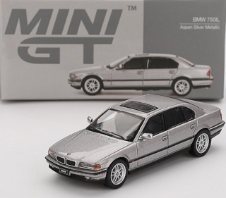 BMW 750 IL (E38) 2000 Aspen silver metallic MGT00792 MiniGT 1:64