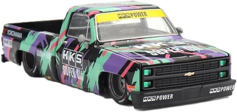 CHEVROLET SILVERADO KAIDO HKS V1 KAIDO HOUSE KHMG174 MiniGT 1:64