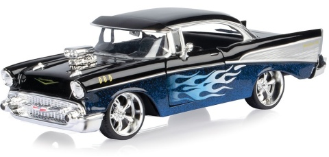 Chevrolet Bel Air 1957 model 1:24 Motormax 79886 Kult Klassics
