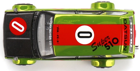 DATSUN KAIDO 510 Wagon OG 1969 flo yellow KAIDO HOUSE KHMG164 MiniGT 1:64