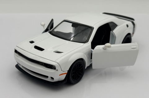 DODGE Challenger SRT Hellcat 1:24 Motormax 79350 biały