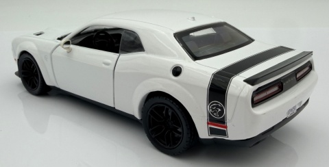 DODGE Challenger SRT Hellcat 1:24 Motormax 79350 biały