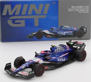 F1 RED BULL RACING VCARB #22 Tsunoda Bahrain GP 2024 MGT01007 MiniGT 1:64
