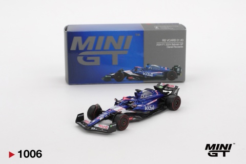F1 RED BULL RACING VCARB #3 Ricciardo Bahrain GP 2024 MGT01006 MiniGT 1:64