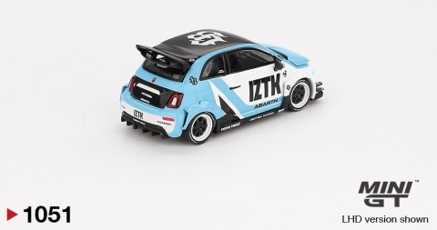 FIAT ABARTH 595 LB-WORKS x Abas Works IZTK 2024 MGT01051 MiniGT 1:64