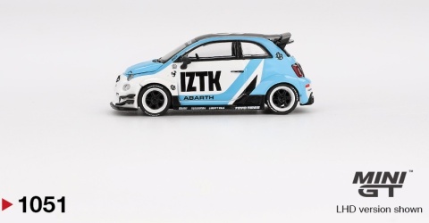FIAT ABARTH 595 LB-WORKS x Abas Works IZTK 2024 MGT01051 MiniGT 1:64