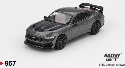 FORD MUSTANG Dark Horse 2024 model MGT00957 MiniGT 1:64 LHD grafitowy