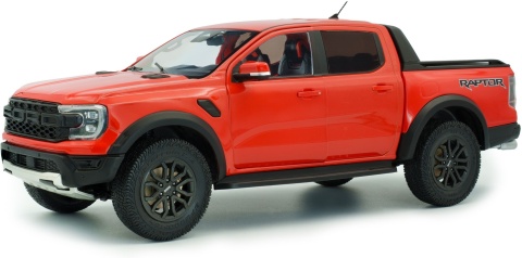 FORD Ranger Raptor 2024 pick-up model S1813901 Solido 1:18 pomarańczowy