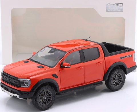 FORD Ranger Raptor 2024 pick-up model S1813901 Solido 1:18 pomarańczowy