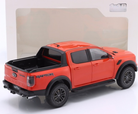 FORD Ranger Raptor 2024 pick-up model S1813901 Solido 1:18 pomarańczowy