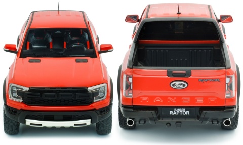 FORD Ranger Raptor 2024 pick-up model S1813901 Solido 1:18 pomarańczowy