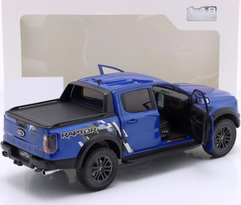 FORD Ranger Raptor 2024 pick-up model S1813902 Solido 1:18 niebieski