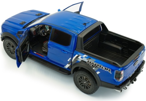 FORD Ranger Raptor 2024 pick-up model S1813902 Solido 1:18 niebieski