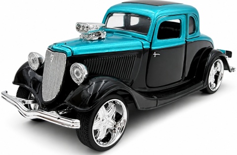 Ford Coupe 1934 model 1:24 Motormax 79887 Kult Klassics