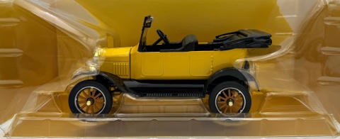 Ford Model T Touring convertible 1925 1:24 Platinum Motormax 79328 żółty