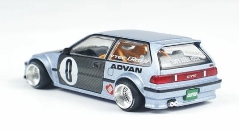 HONDA CIVIC (EF) KAIDO ROULETTE V1 1987 KHMG173 MiniGT 1:64