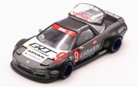 HONDA NSX Kaido Test Car Spec V1 KHMG190 MiniGT 1:64 grafitowy