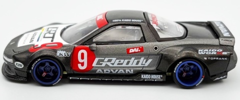 HONDA NSX Kaido Test Car Spec V1 KHMG190 MiniGT 1:64 grafitowy