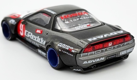 HONDA NSX Kaido Test Car Spec V1 KHMG190 MiniGT 1:64 grafitowy