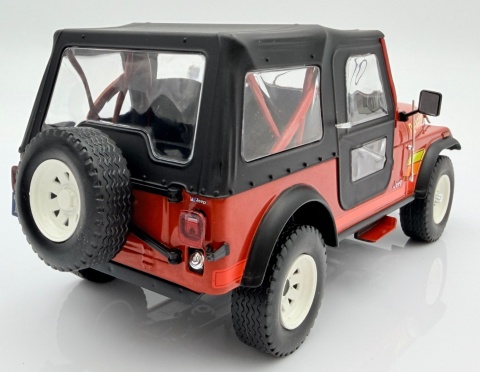 JEEP CJ-7 Renegade 1980 model WB124267 METAL WhiteBox 1:24 czerwony