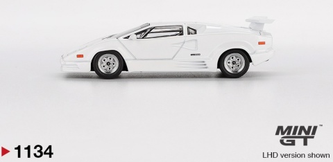 LAMBORGHINI COUNTACH 25th Anniversary 1989 MGT01134 MiniGT 1:64 biały