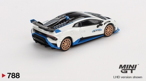 LAMBORGHINI HURACAN STO 2023 bianco asopo MGT00788 MiniGT 1:64