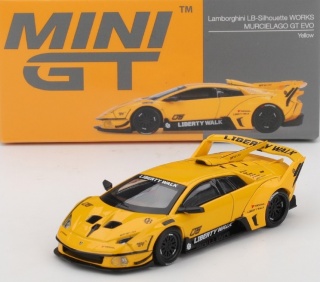 LAMBORGHINI MURCIELAGO GT Evo 2025 LB-Silhouette WORKS MGT01135 MiniGT 1:64
