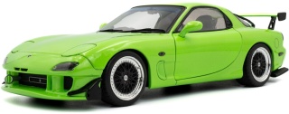 MAZDA RX-7 Type RS (FD35) 1999 model S1810606 Solido 1:18 zielony