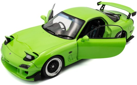 MAZDA RX-7 Type RS (FD35) 1999 model S1810606 Solido 1:18 zielony