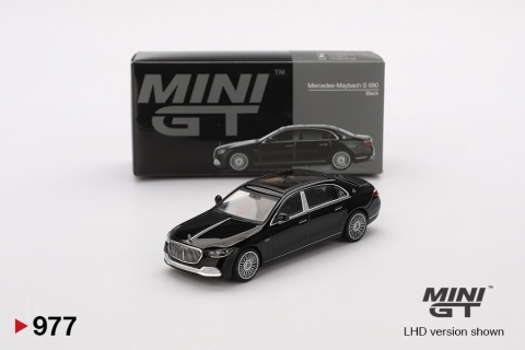 MERCEDES-MAYBACH S 680 2022 MGT00977 MiniGT 1:64 czarny