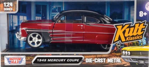 Mercury Coupe 1949 model 1:24 Motormax 79881 Kult Klassics