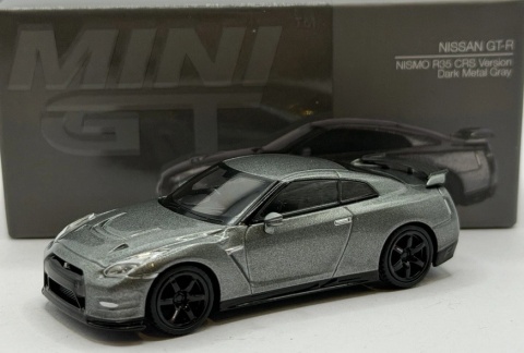 NISSAN GT-R 2013 (NISMO R35 CRS Version) 2013 MGT01089 MiniGT 1:64 szary