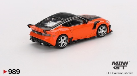 NISSAN Z Veilside FFZ400 2024 MGT00989 MiniGT 1:64 pomarańczowy