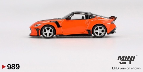 NISSAN Z Veilside FFZ400 2024 MGT00989 MiniGT 1:64 pomarańczowy