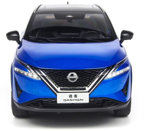 Nissan Qashqai (2023) III generacja model 5548BL Paudi 1:18 niebieski