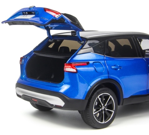 Nissan Qashqai (2023) III generacja model 5548BL Paudi 1:18 niebieski