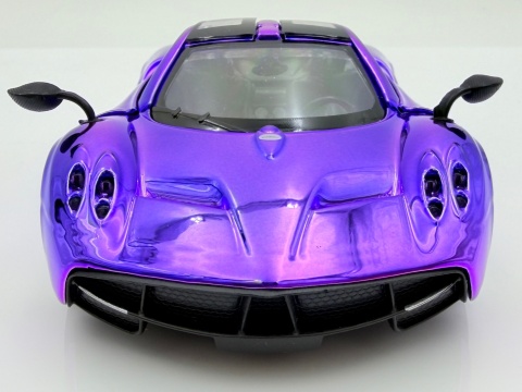PAGANI Huayra model 1:24 Motormax custom WRAP 79084 fiolet