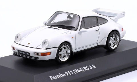 PORSCHE 911 (964) RS 3.8 1994 Grand Prix white S4316902 Solido 1:43
